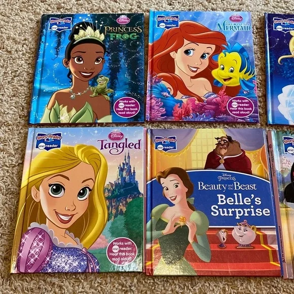 Story reader books only lot of 7 Disney princess stories - Picture 1 of 2